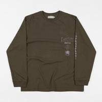 Satta Yin Long Sleeve T-Shirt - Charcoal thumbnail