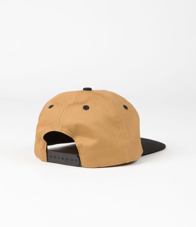 Sci-Fi Fantasy Flat Logo Cap - Brown / Black