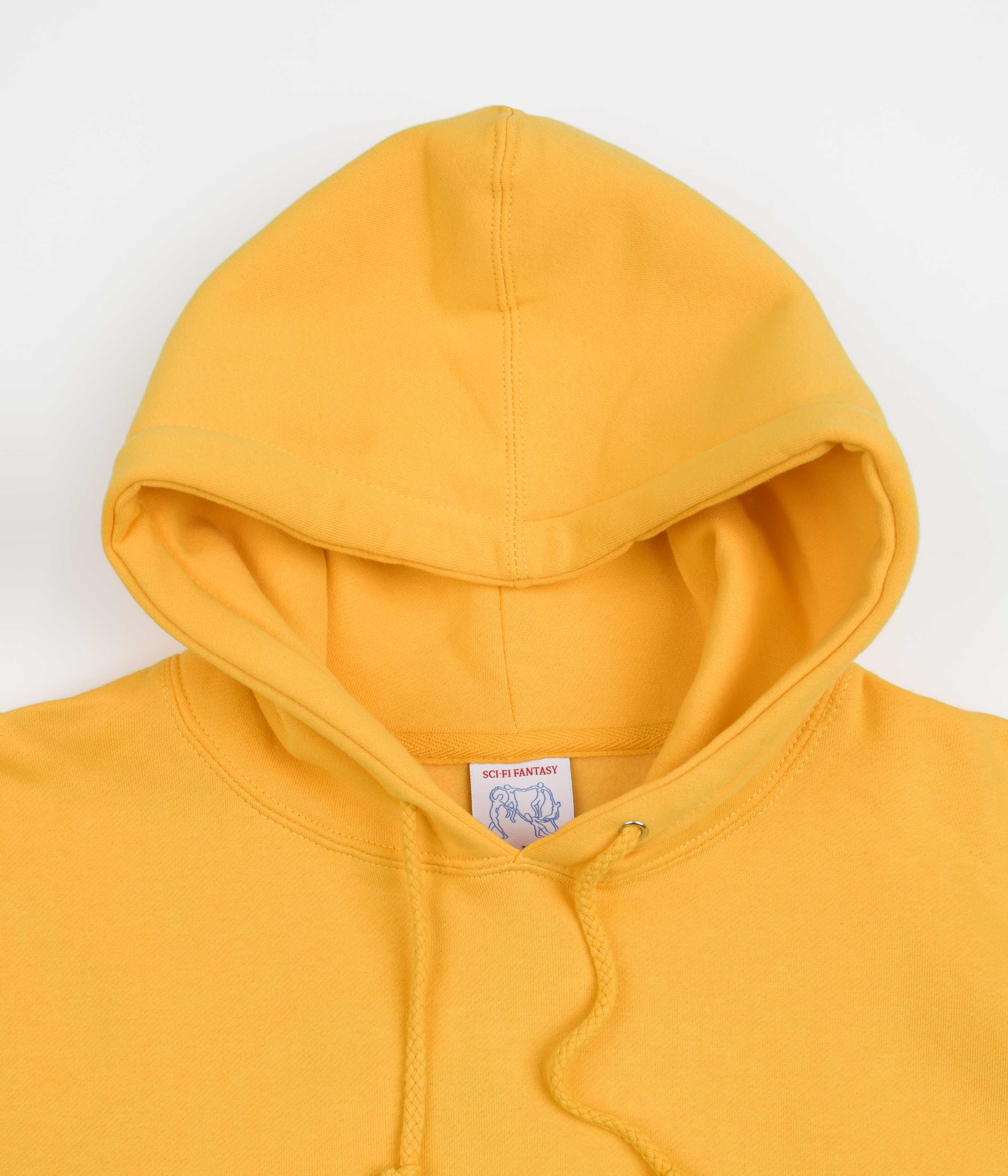 Sci-Fi Fantasy Logo Hoodie - Gold | Flatspot