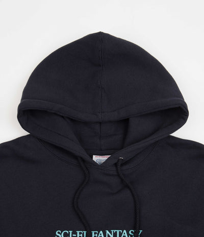 Sci-Fi Fantasy Logo Hoodie - Navy