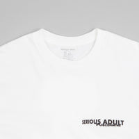 Serious Adult Pillarman T-Shirt - White thumbnail