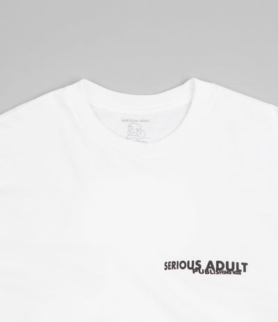 Serious Adult Pillarman T-Shirt - White