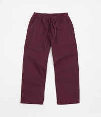 Service Works Classic Chef Pants - Burgundy