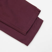 Service Works Classic Chef Pants - Burgundy thumbnail