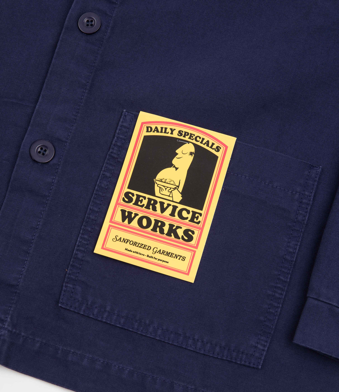 Service Works Coverall Jacket - Navy | Flatspot