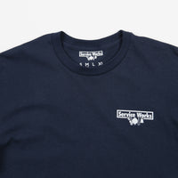 Service Works Trademark T-Shirt - Navy thumbnail