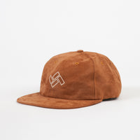 Severn Bricks Cap - Tan Faux Suede thumbnail