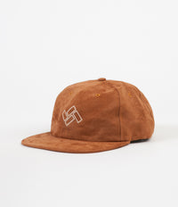 Severn Bricks Cap - Tan Faux Suede