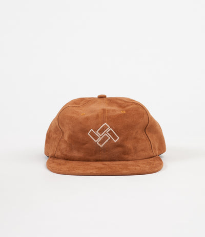 Severn Bricks Cap - Tan Faux Suede