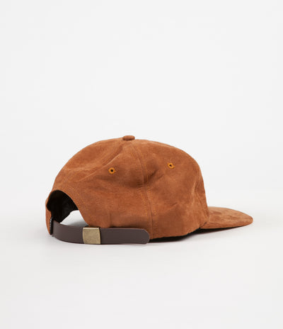 Severn Bricks Cap - Tan Faux Suede