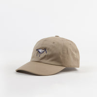 Severn Curlew 6 Panel Dad Cap - Khaki Cotton Twill thumbnail