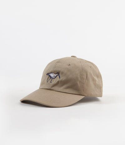 Severn Curlew 6 Panel Dad Cap - Khaki Cotton Twill