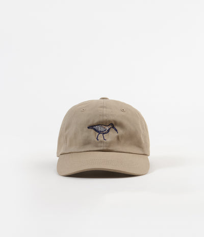 Severn Curlew 6 Panel Dad Cap - Khaki Cotton Twill