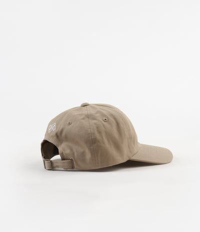 Severn Curlew 6 Panel Dad Cap - Khaki Cotton Twill