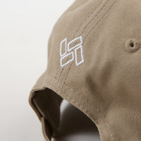 Severn Curlew 6 Panel Dad Cap - Khaki Cotton Twill thumbnail