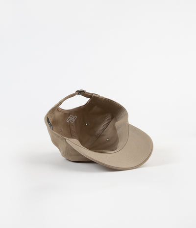 Severn Curlew 6 Panel Dad Cap - Khaki Cotton Twill