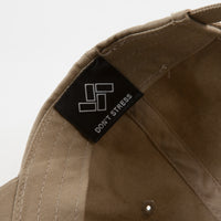 Severn Curlew 6 Panel Dad Cap - Khaki Cotton Twill thumbnail