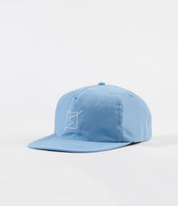 Severn Sinuous 5 Panel Cap - Blue Micro Fibre