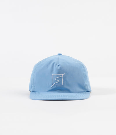 Severn Sinuous 5 Panel Cap - Blue Micro Fibre