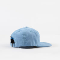 Severn Sinuous 5 Panel Cap - Blue Micro Fibre thumbnail