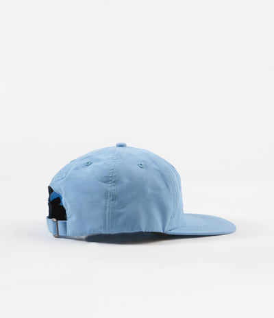 Severn Sinuous 5 Panel Cap - Blue Micro Fibre