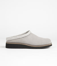 Simple Original Suede Clogs - Stone