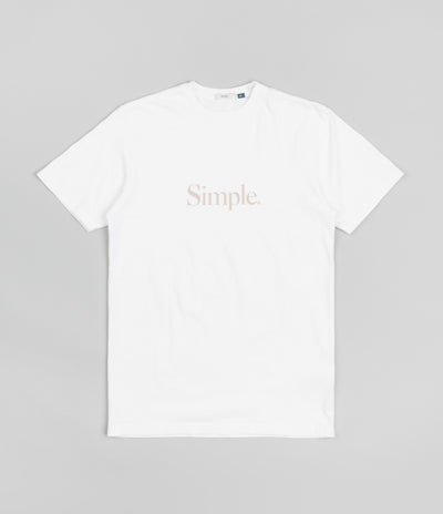 Simple Standard Issue T-Shirt - White