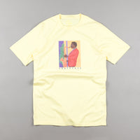 Skateboard Cafe Mode For Joe T-Shirt - Pastel Yellow thumbnail