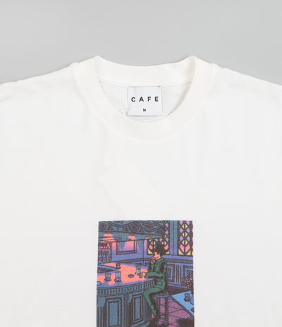 Skateboard Cafe Barfly T-Shirt - White