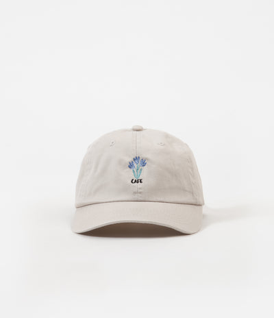 Skateboard Cafe Blues 6 Panel Cap - Cream