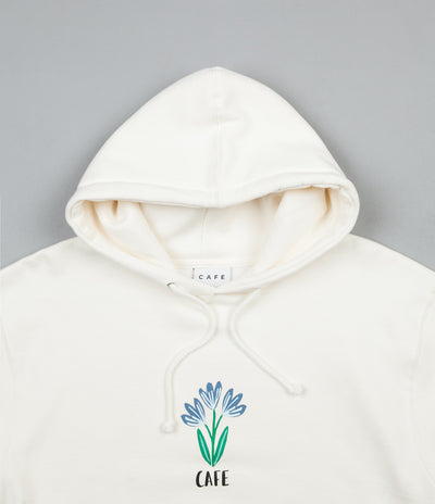 Skateboard Cafe Blues Hoodie - Cream