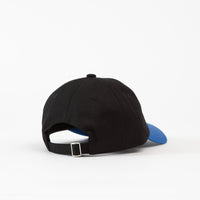 Skateboard Cafe Checkerboard Embroidered Cap - Black / Blue thumbnail