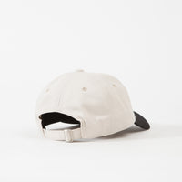 Skateboard Cafe Checkerboard Embroidered Cap - Cream / Black thumbnail