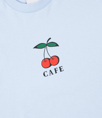 Skateboard Cafe Cherry T-Shirt - Blue