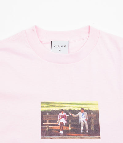 Skateboard Cafe Chocolates T-Shirt - Pink