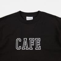 Skateboard Cafe College T-Shirt - Black thumbnail