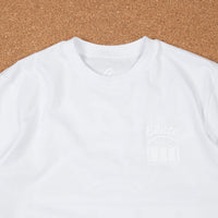 Skateboard Cafe Diner Logo T-Shirt - White / White thumbnail