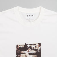 Skateboard Cafe Diner T-Shirt - White thumbnail