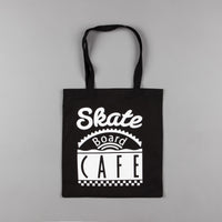 Skateboard Cafe Diner Tote Bag - Black thumbnail