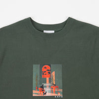 Skateboard Cafe Endure Crewneck Sweatshirt - Forest Green thumbnail