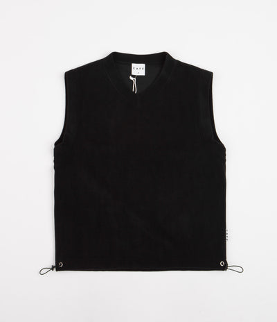 Skateboard Cafe Fleece Vest - Black