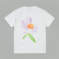 Skateboard Cafe Floral T-Shirt - White thumbnail