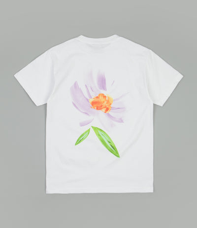 Skateboard Cafe Floral T-Shirt - White