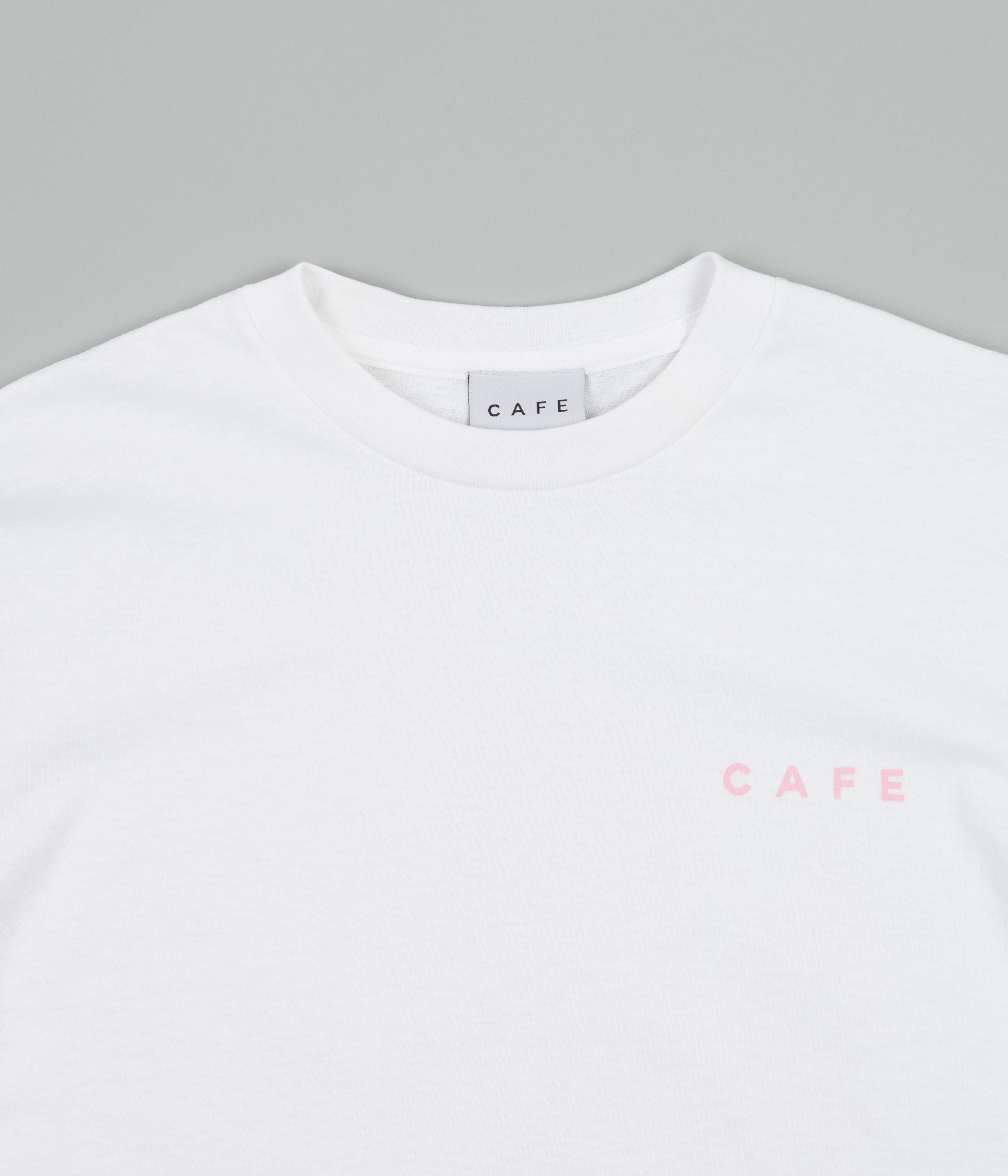 Skateboard Cafe Floral T-Shirt - White | Flatspot