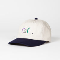 Skateboard Cafe JLH Embroidered Cap - Cream / Navy thumbnail