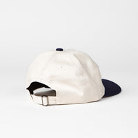 Skateboard Cafe JLH Embroidered Cap - Cream / Navy thumbnail