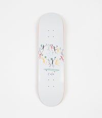 Skateboard Cafe Peace Deck - White - 8.375"