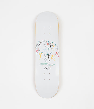 Skateboard Cafe Peace Deck - White - 8.375"