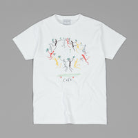 Skateboard Cafe Peace T-Shirt - White thumbnail