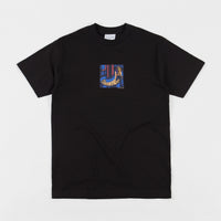 Skateboard Cafe Piano Staircase T-Shirt - Black thumbnail